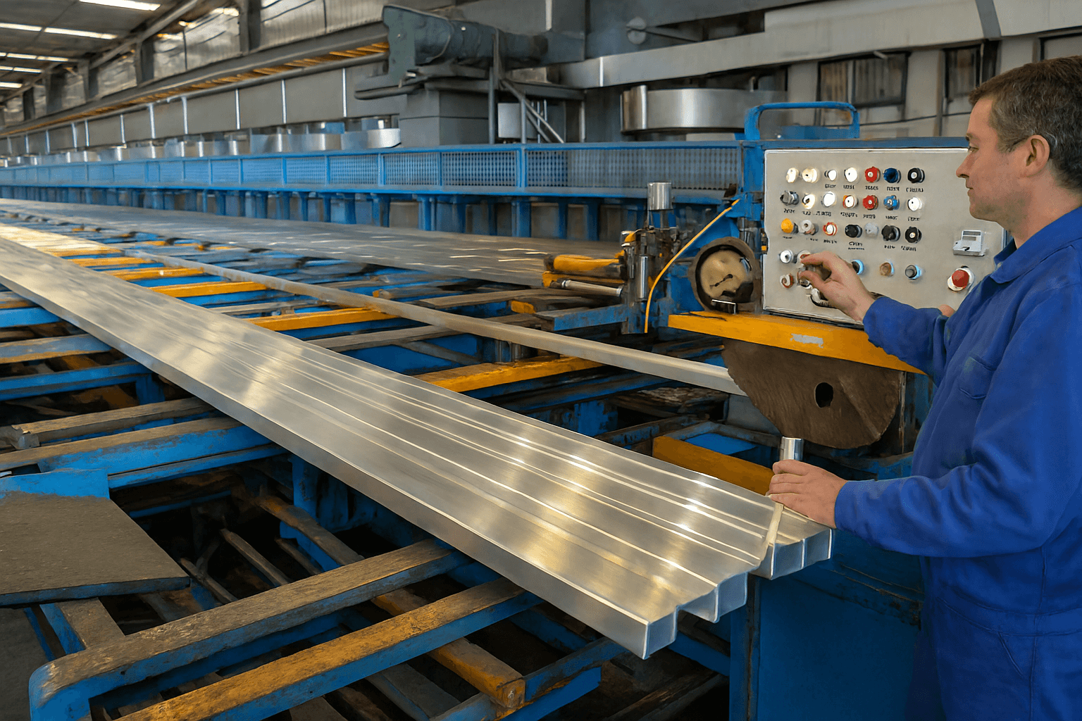 Aluminum extrusion facility
