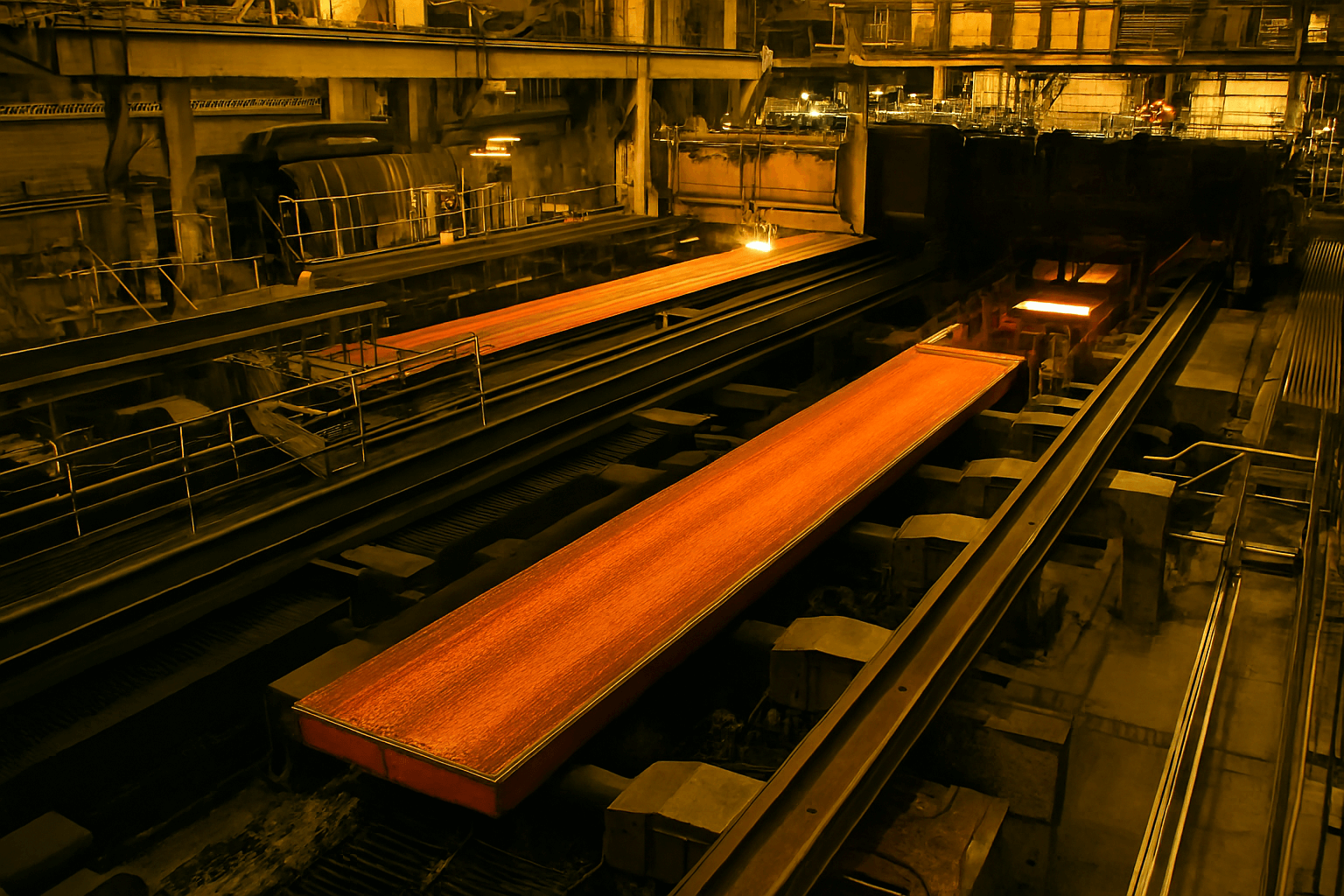 Steel hot rolling mill