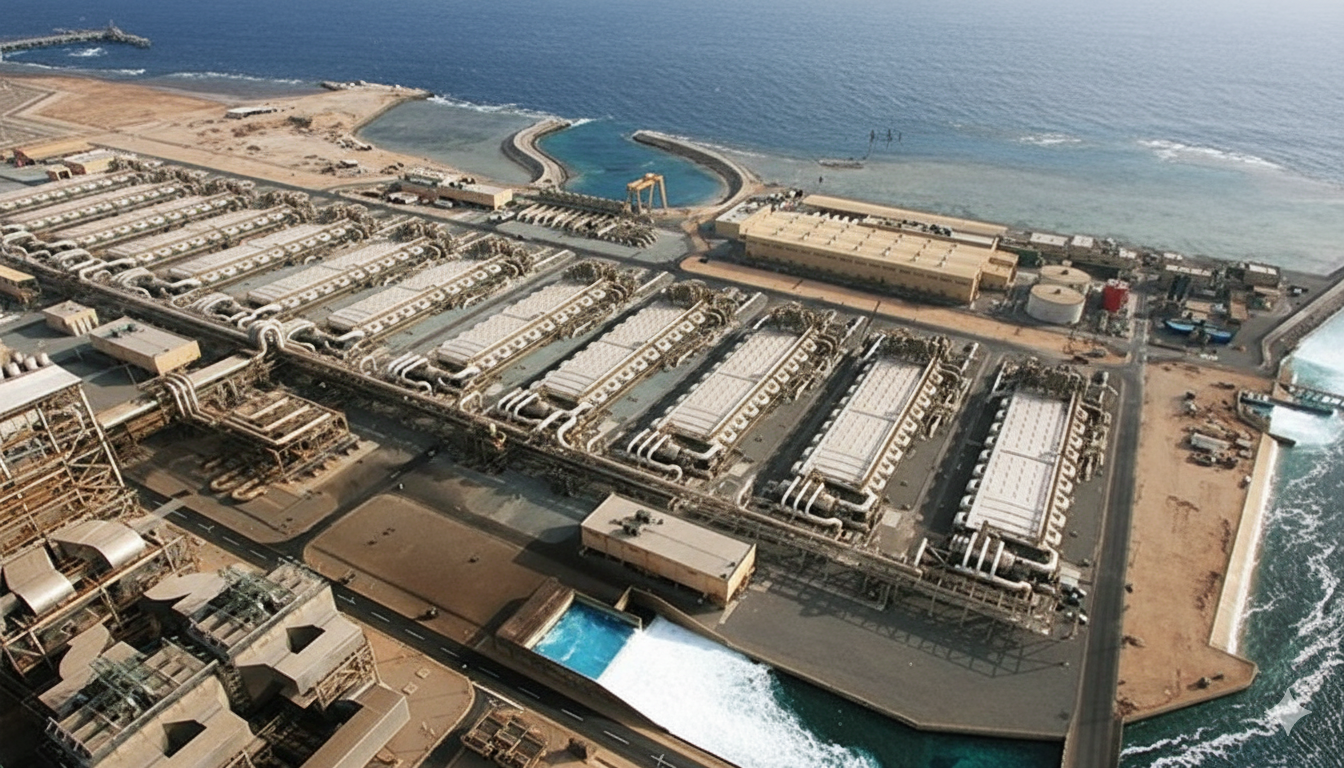 Desalination Plant Aerial